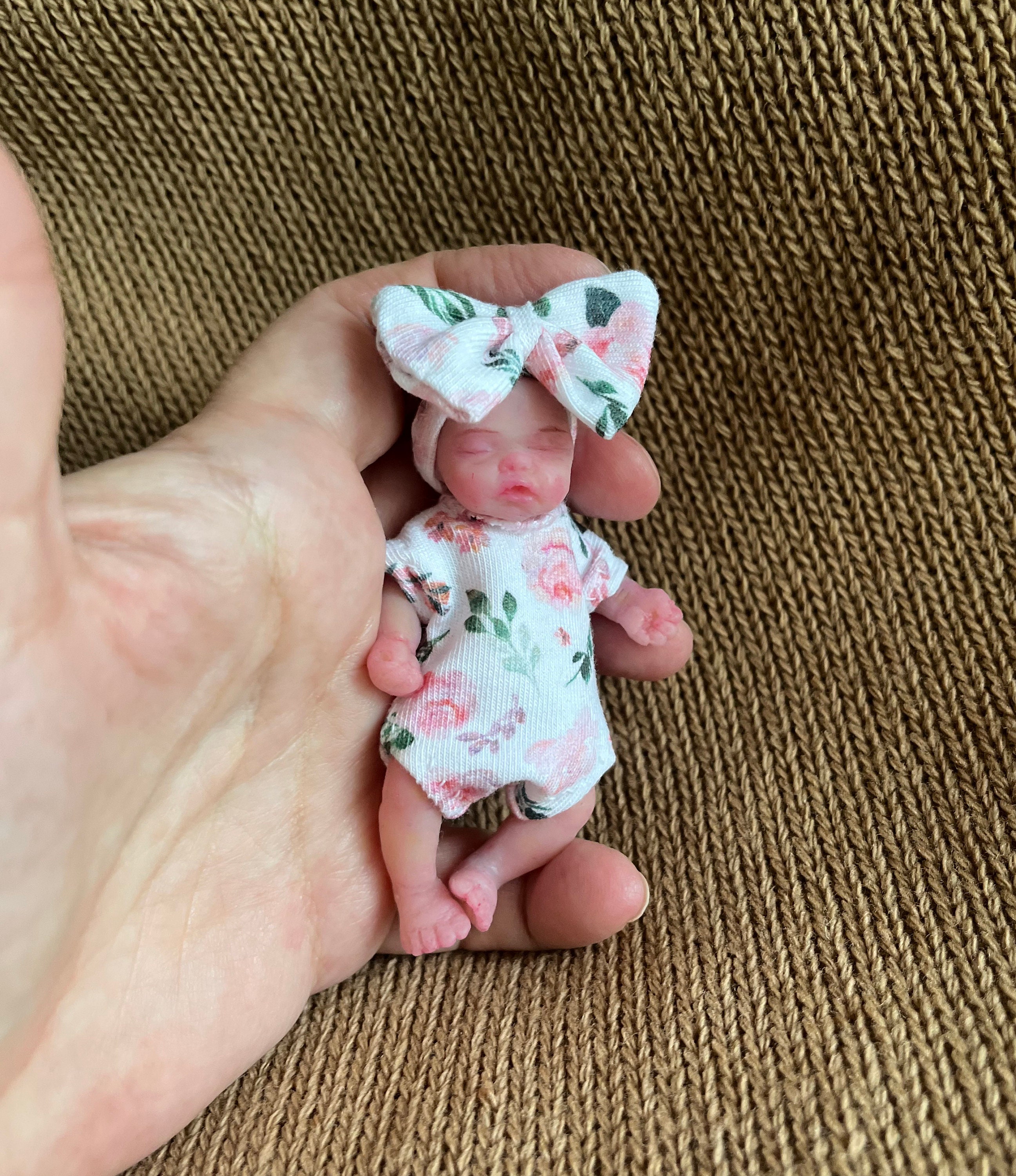 Fridja 28CM Lifelike Baby Dolls Baby Toys For Children 11 Inch Full  Silicone Mini Doll