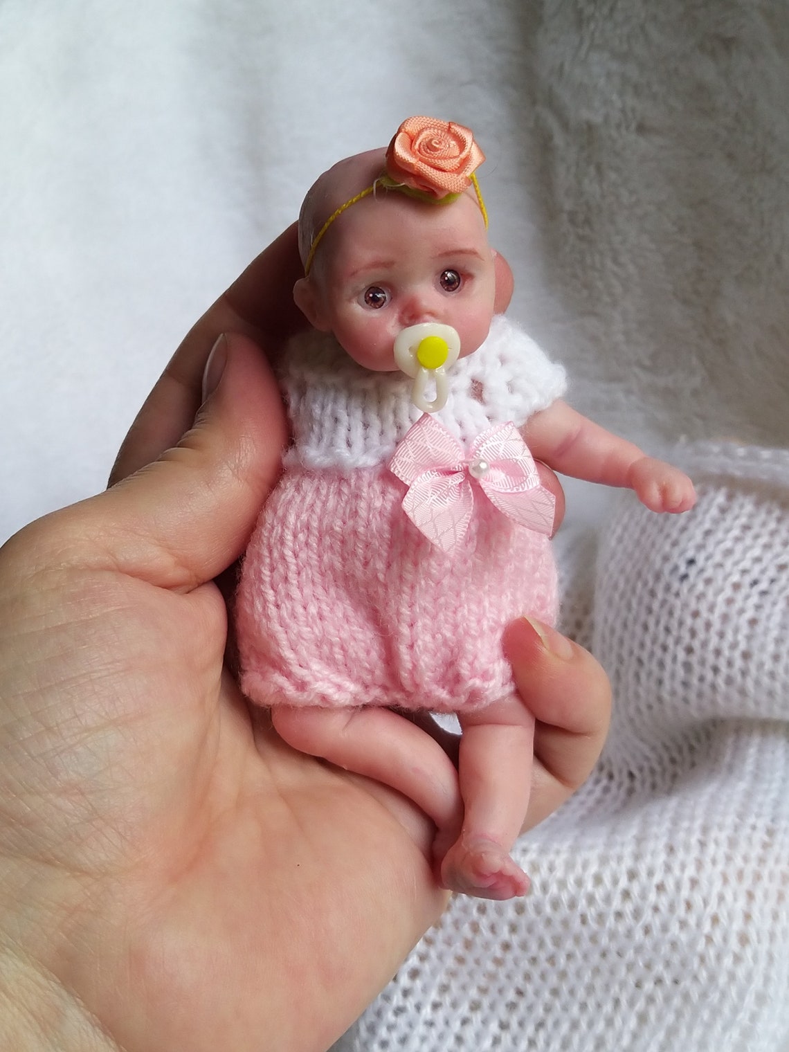 Mini Silikon Baby Puppe Ganzkörper Silikon Baby Nata 5 Zoll | Etsy