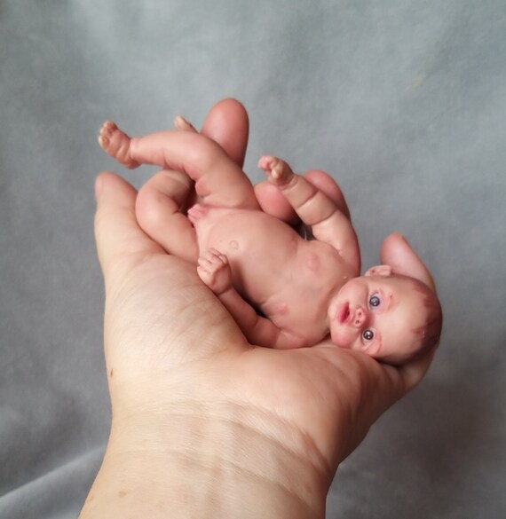 5 inch mini silicone baby