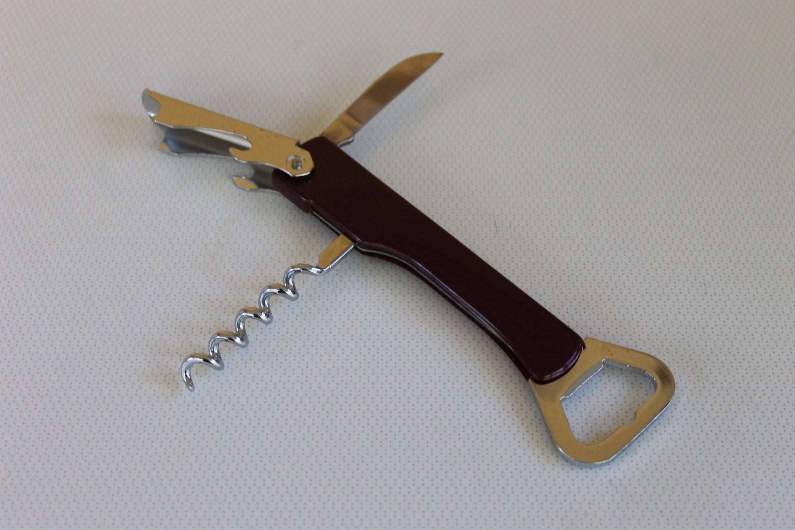 Vintage Pocket Knife Folding Pocket Corkscrew Bottle Opener Etsy