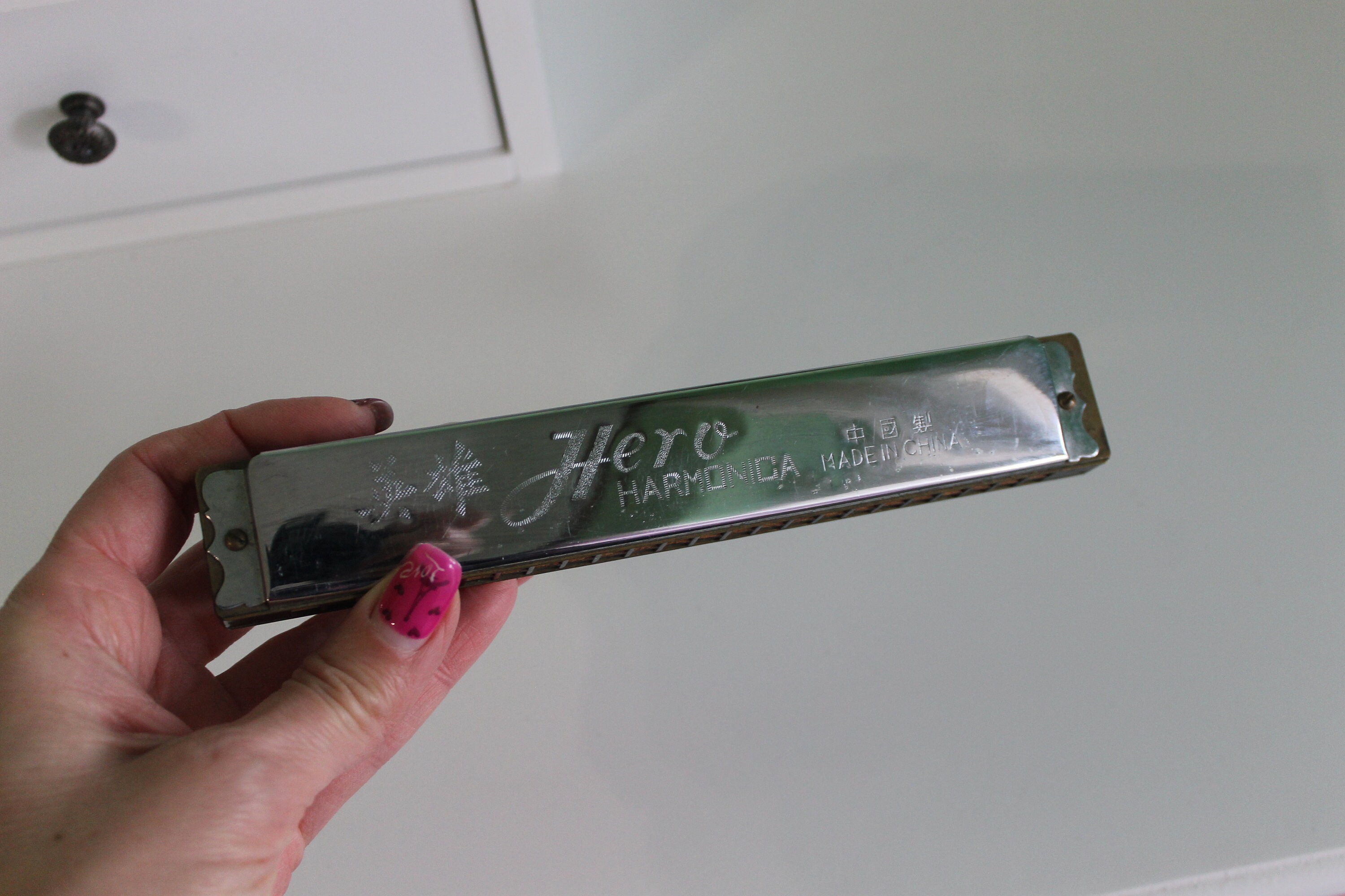 Vintage Harmonica HERO Chinese Harmonica Musical Instrument Etsy