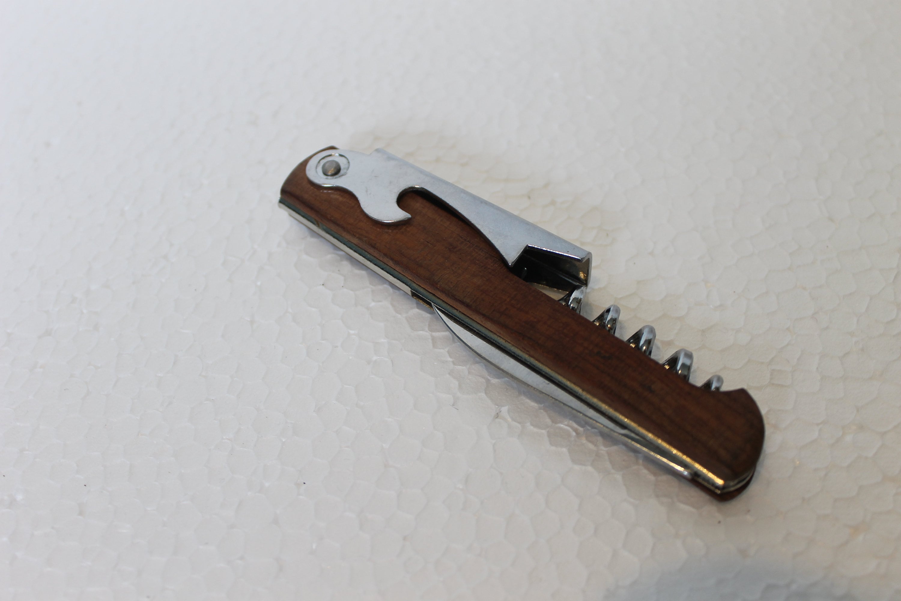 Vintage Pocket Knife Folding Corkscrew Bottle Opener Pocket Etsy