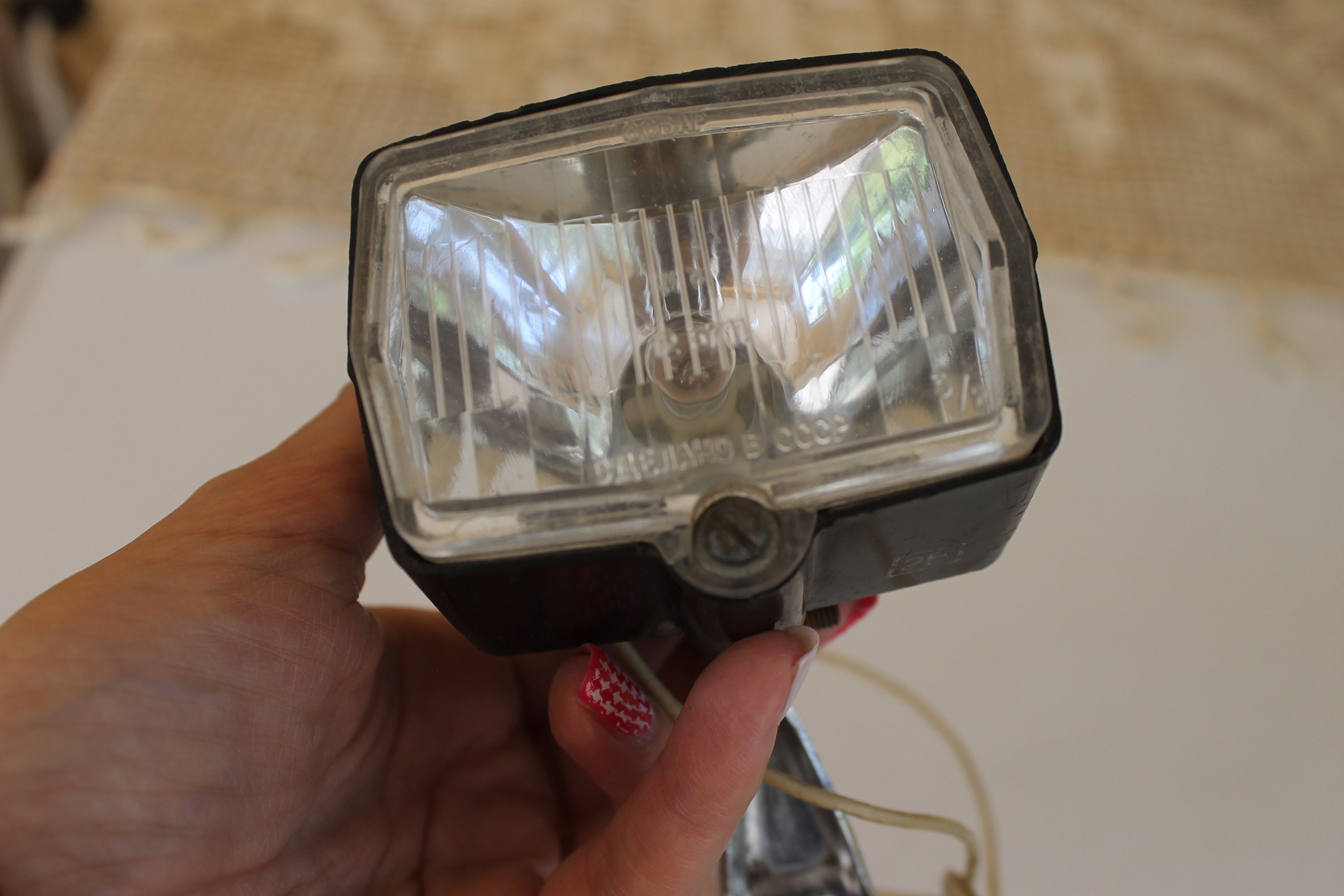 vintage dynamo bike light