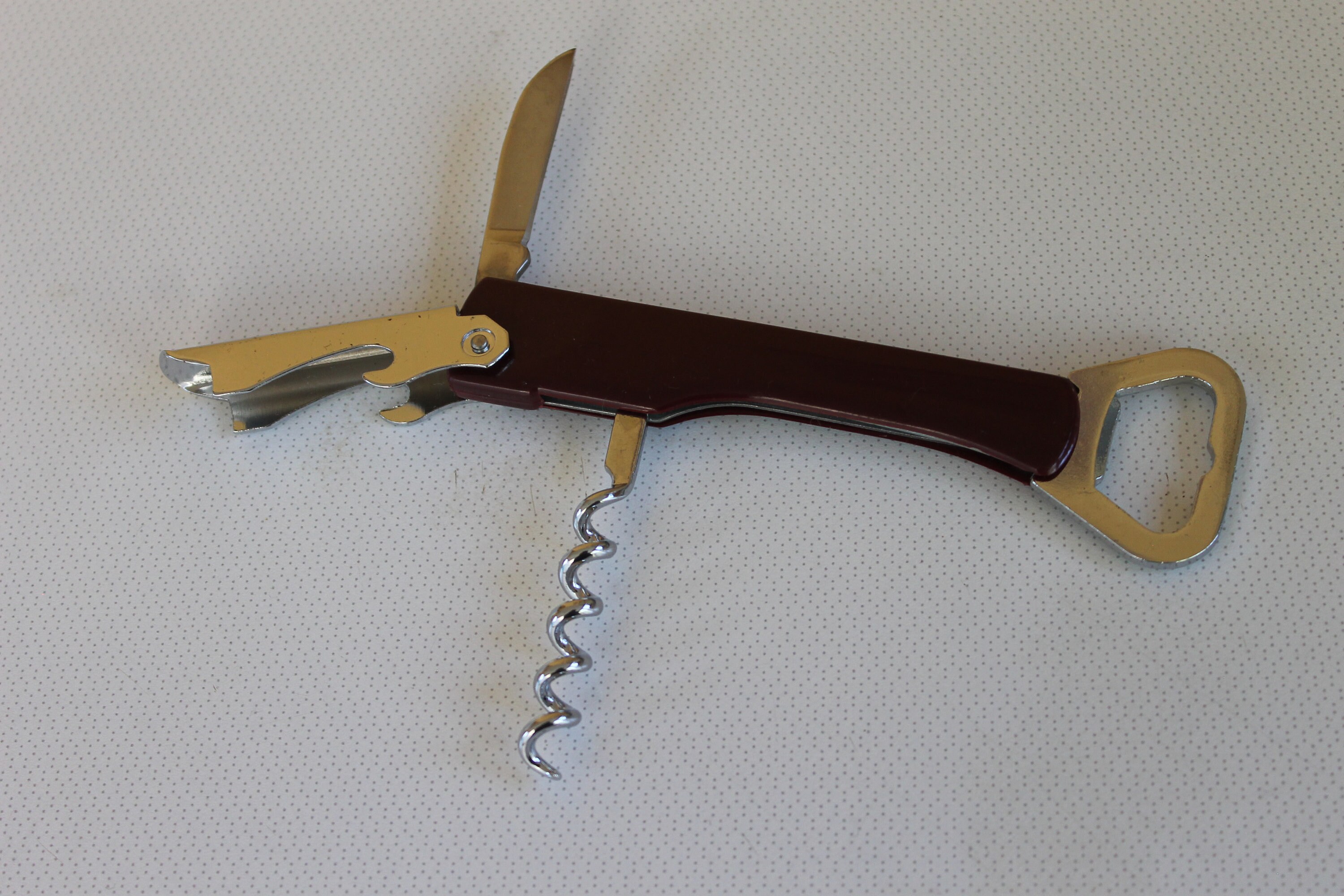 Vintage Pocket Knife Folding Pocket Corkscrew Bottle Opener Etsy