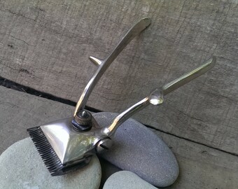 Vintage Hand Trimmer Solingen, Old Trimmer Germany Solingen, Manual Berber Tool, Retro Tool, Gift for him