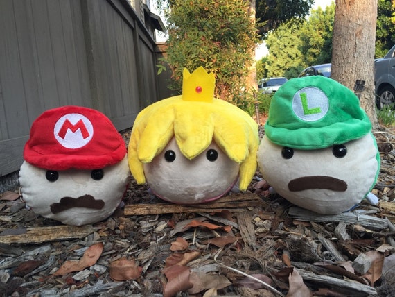 peach plush
