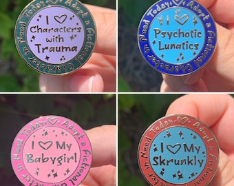 1.25&quot; Hard Enamel Adoption Set 1
