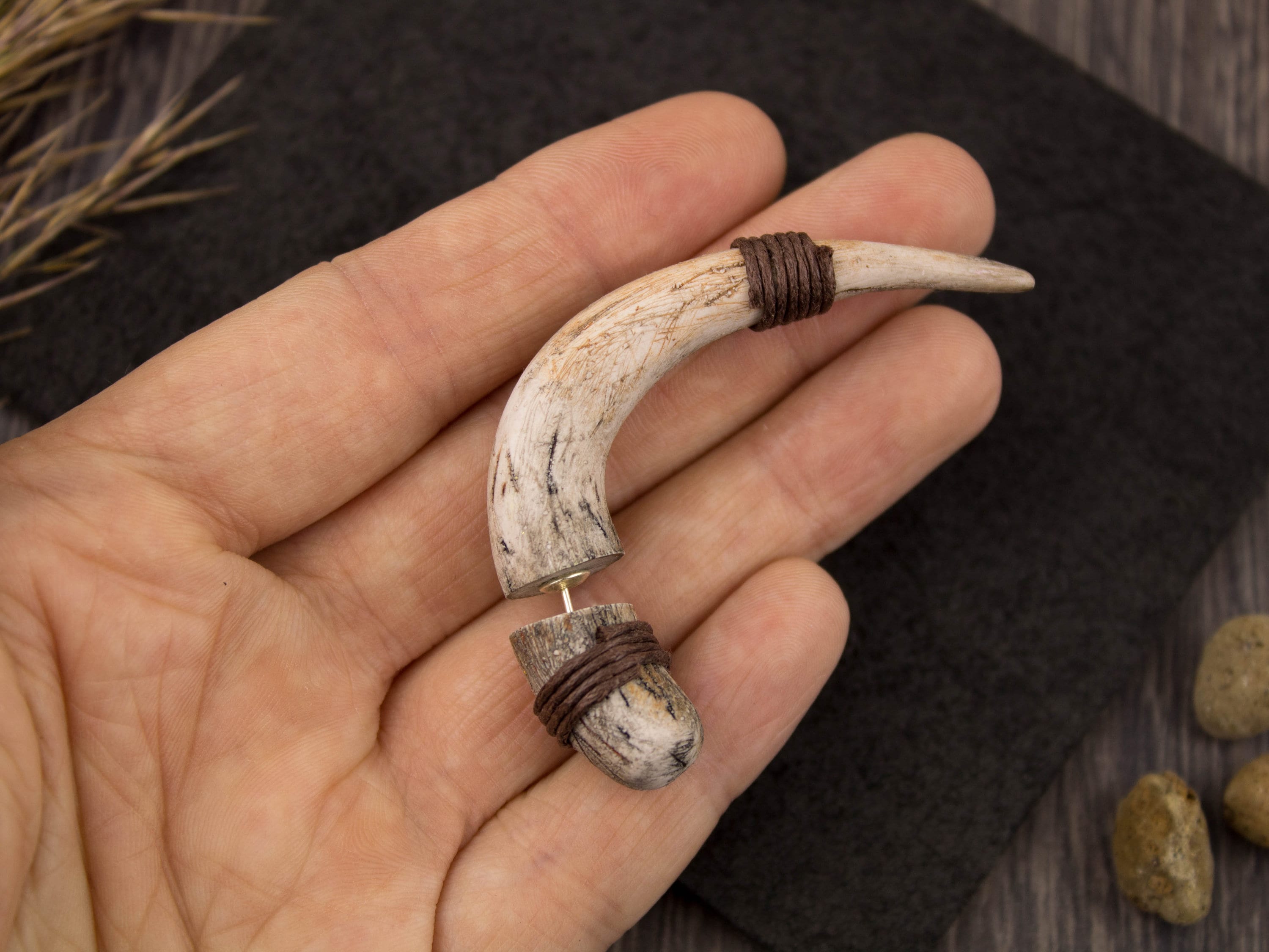 Viking Earrings for Men FAKE or REAL Gauge Earrings Unique Etsy UK