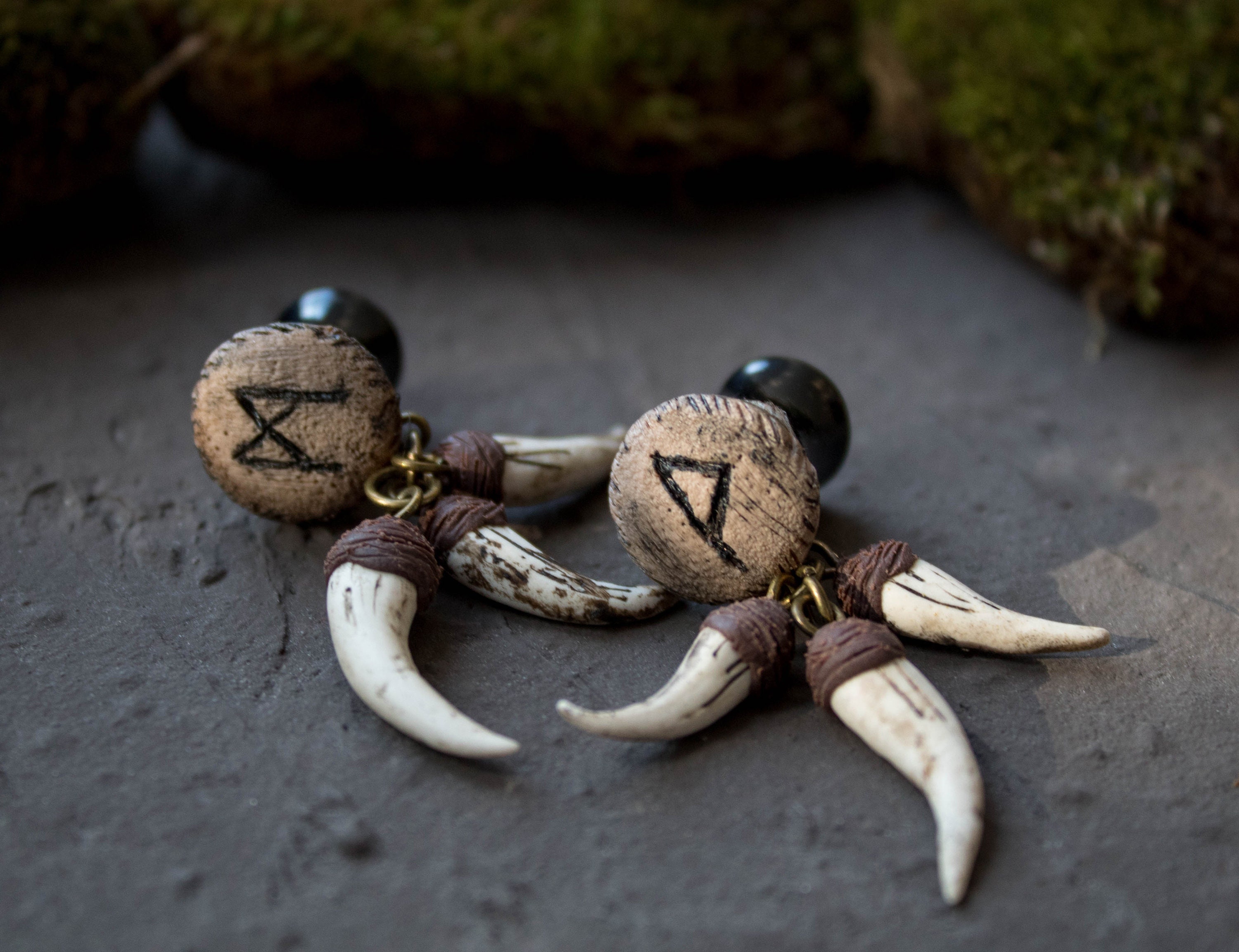 Viking Earrings for Men Earrings Studs Plug and Tunnels Etsy Australia
