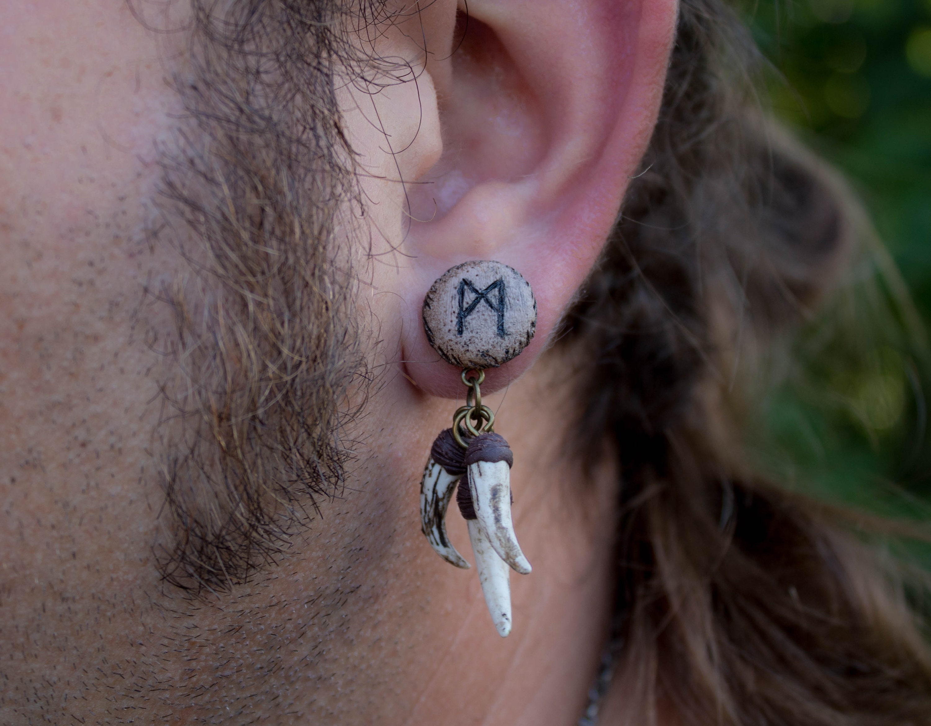 Viking Earrings for Men Earrings Studs Plug and Tunnels - Etsy Australia