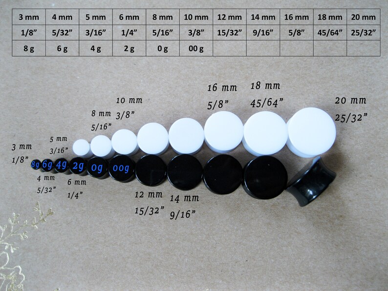 sister-gift-star-ear-gauges-celestial-plug-earrings-etsy
