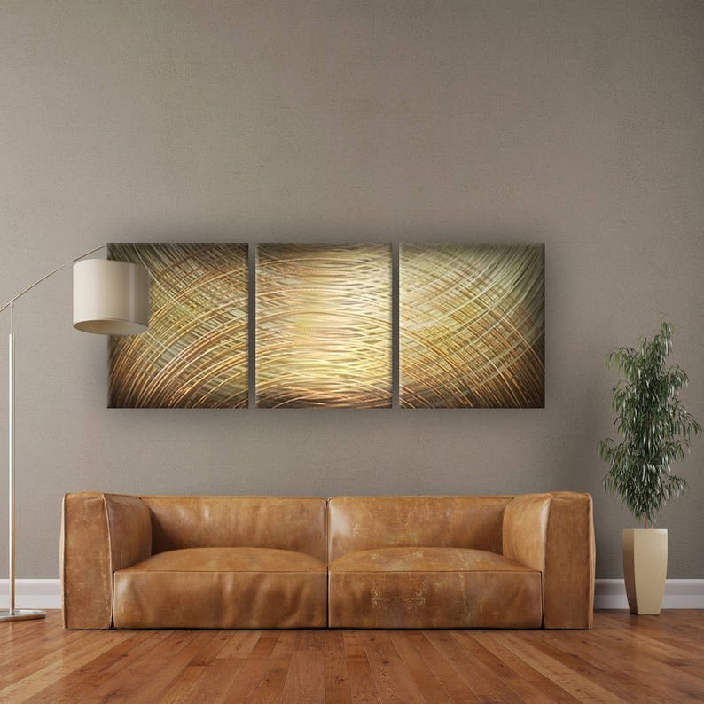 Abstract Modern Metal Wall Art Metalwall Sculpture Contemporary Large