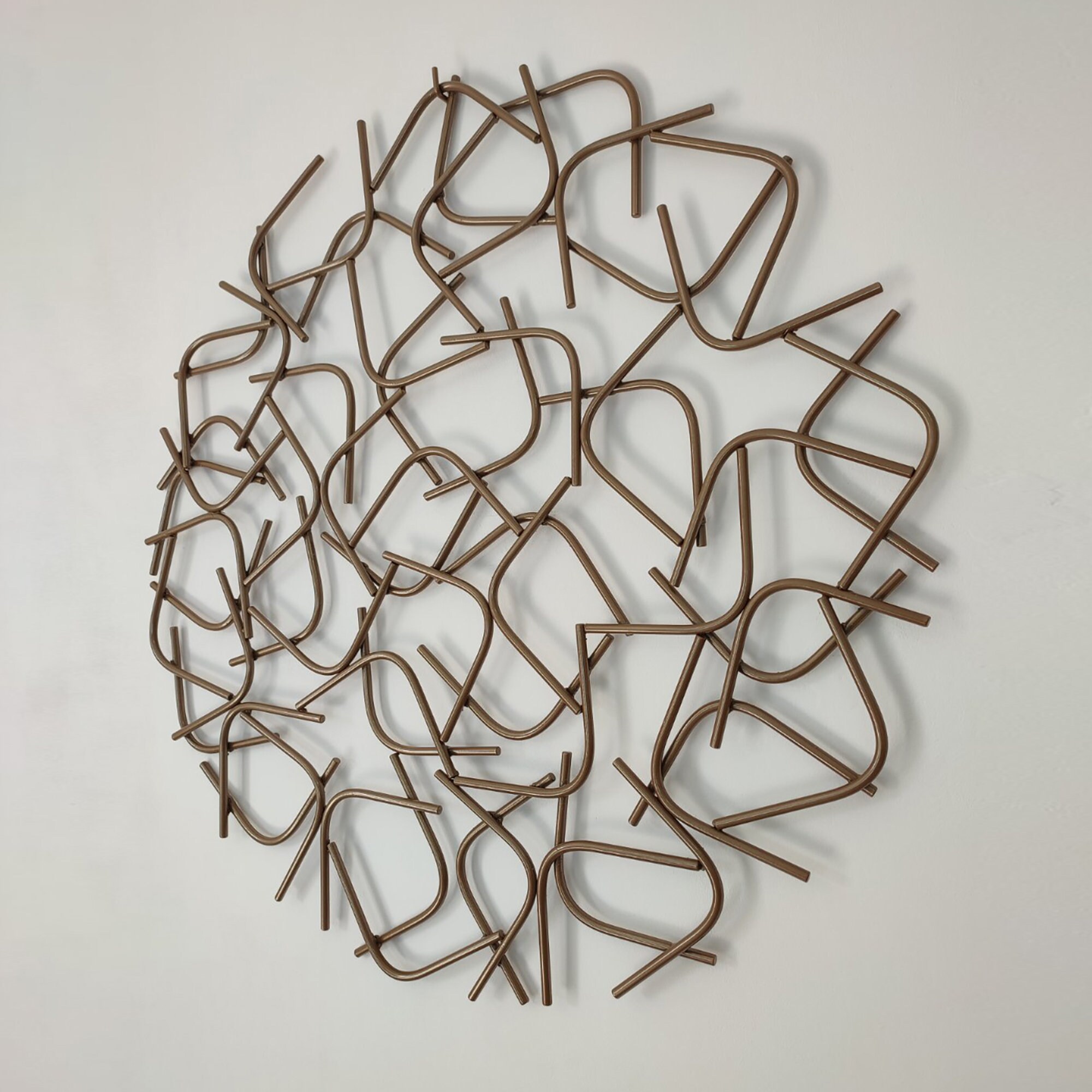 Metal Wall Art Bronze Wall Sculpture Abstract Wall Decor Etsy