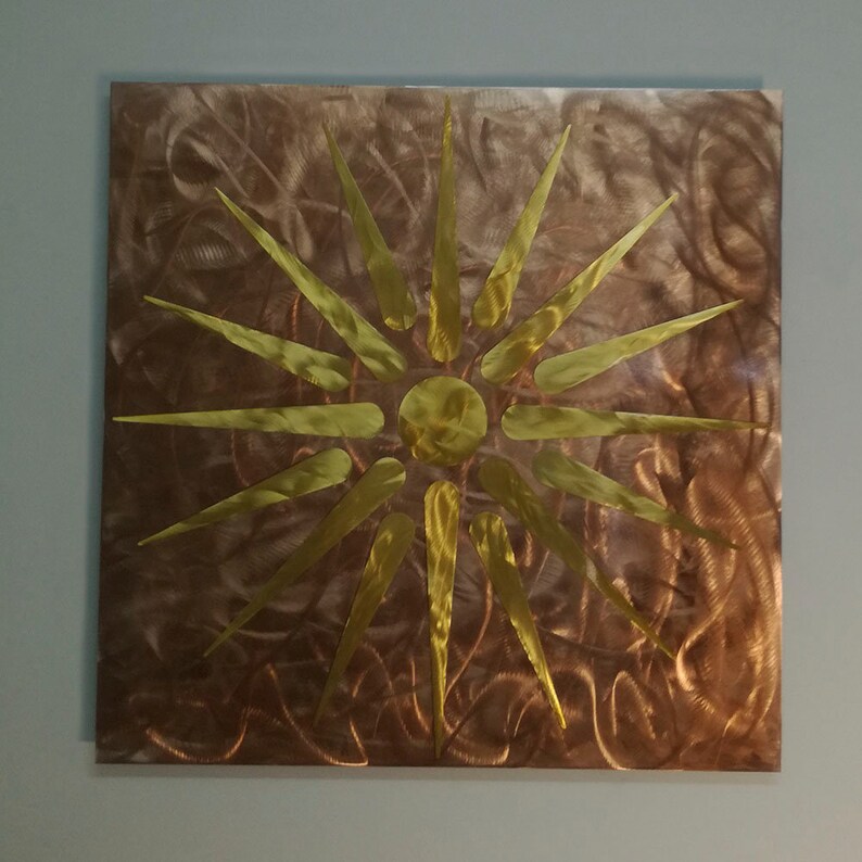 Bronzegold Metal Wall Sculpture Ancient Greek Wall Etsy