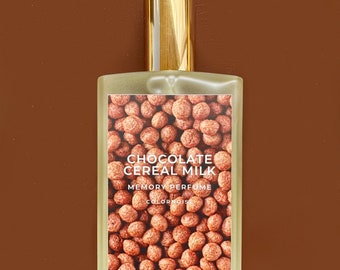 Leche con cereales de chocolate. Perfume de la memoria