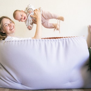 FLOOF for people | Escape den | Cuddle cave | Dog bed for humans | Floor pillow | Lounge | People pocket |