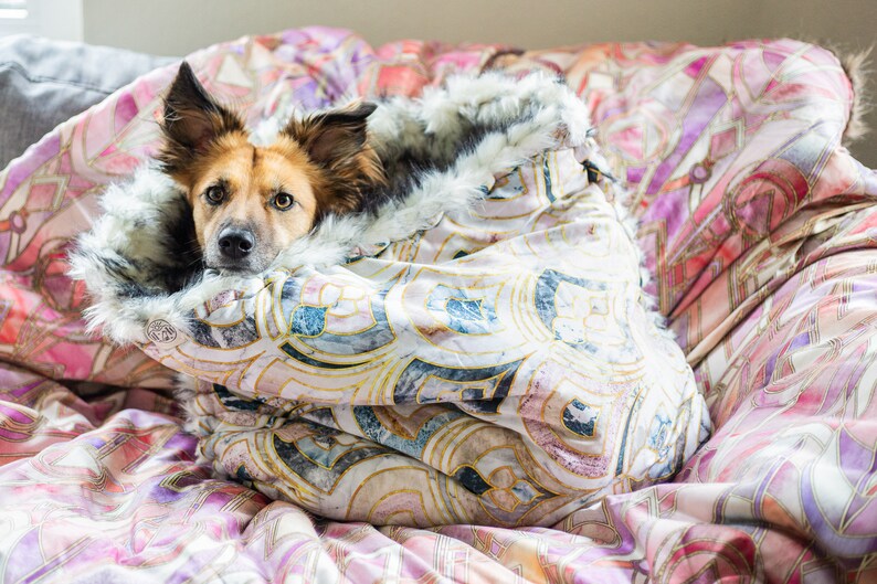 Organic Pink Marble Throw Blanket From Cotton and Highend Etsy