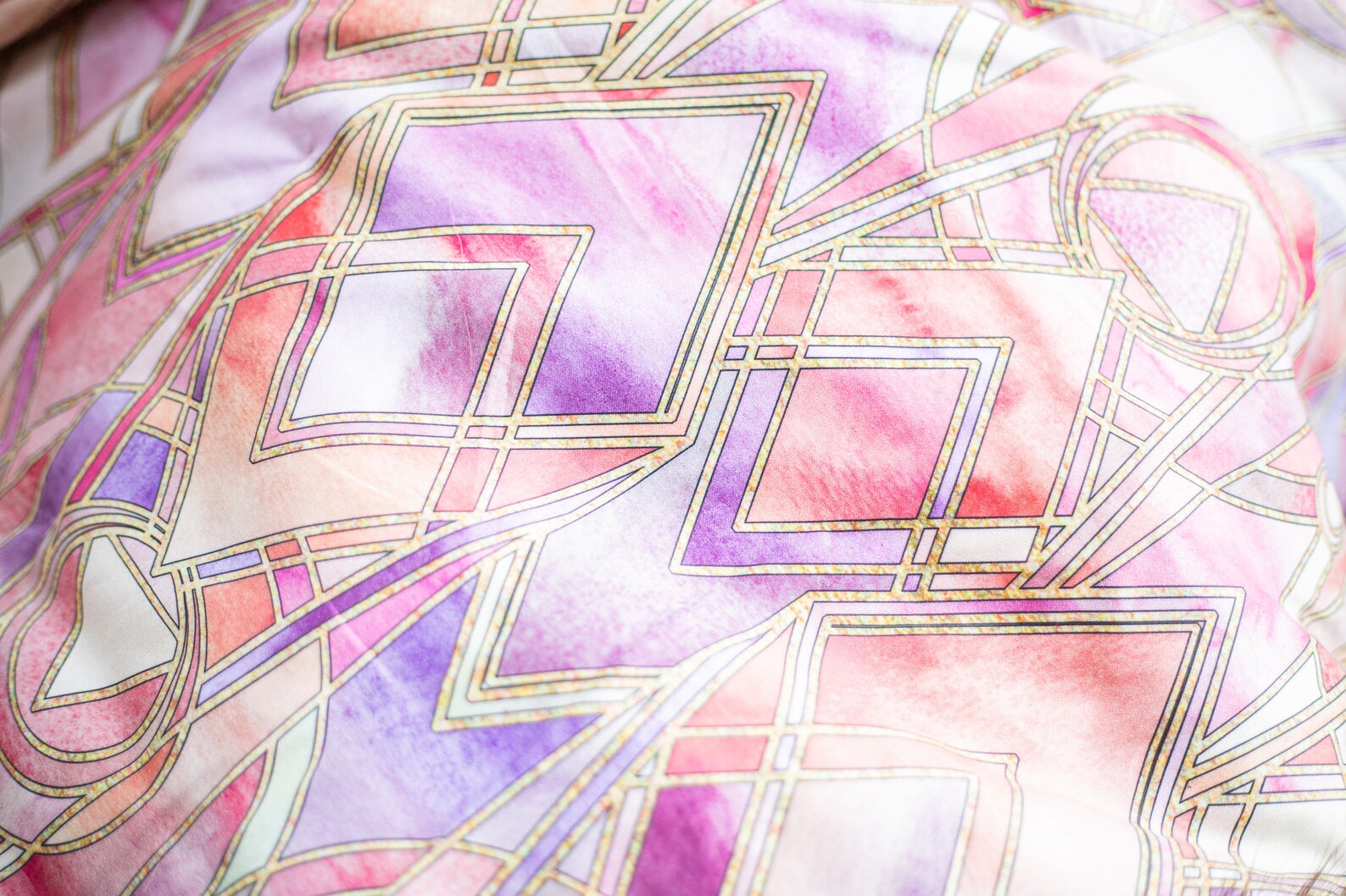 Organic Pink Marble Throw Blanket From Cotton and Highend Etsy