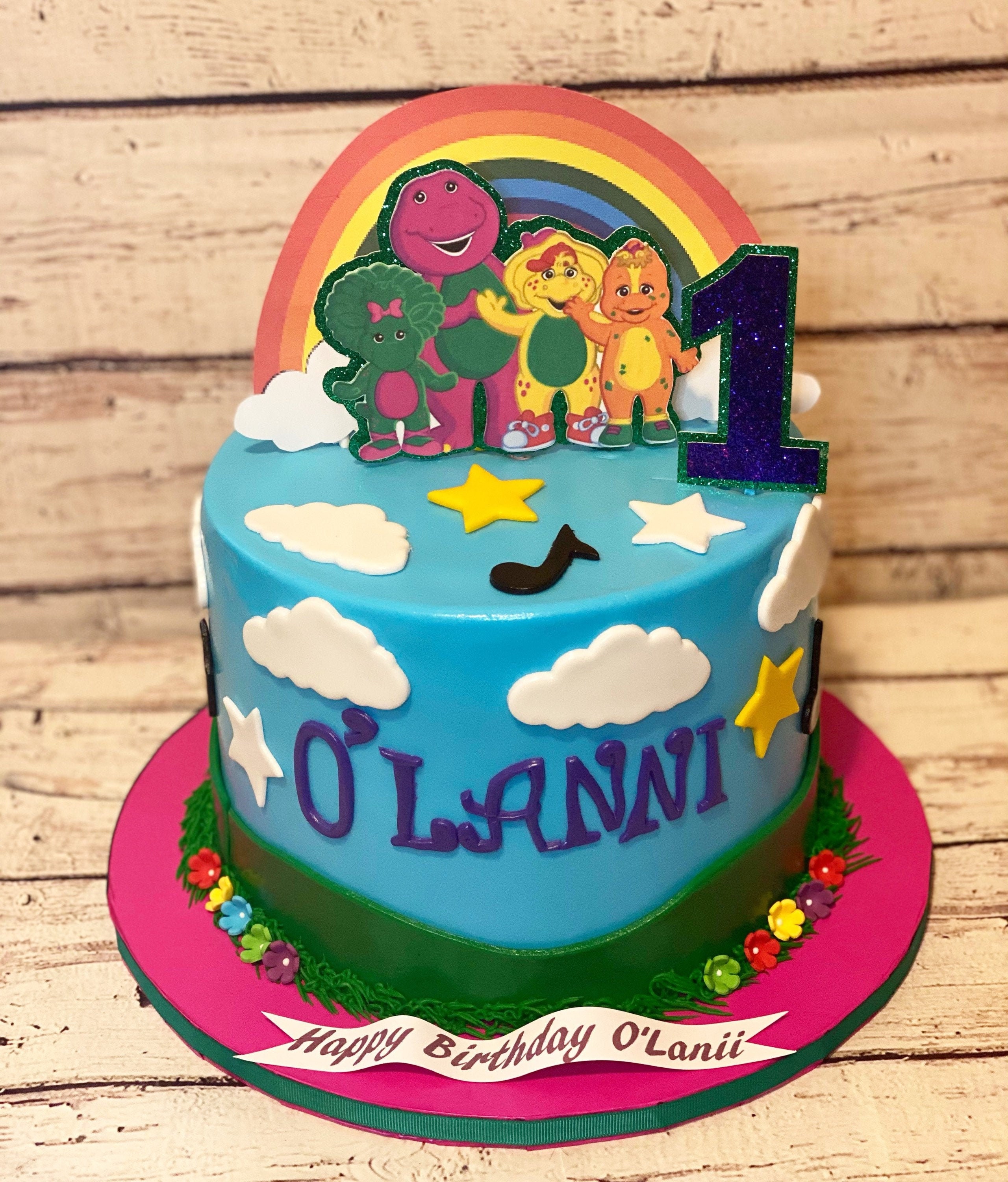 Barney and Friends Cake Topper/barney and Friends Birthday - Etsy Barney and Friends Cake Topper/barney and Friends Birthday - Etsy