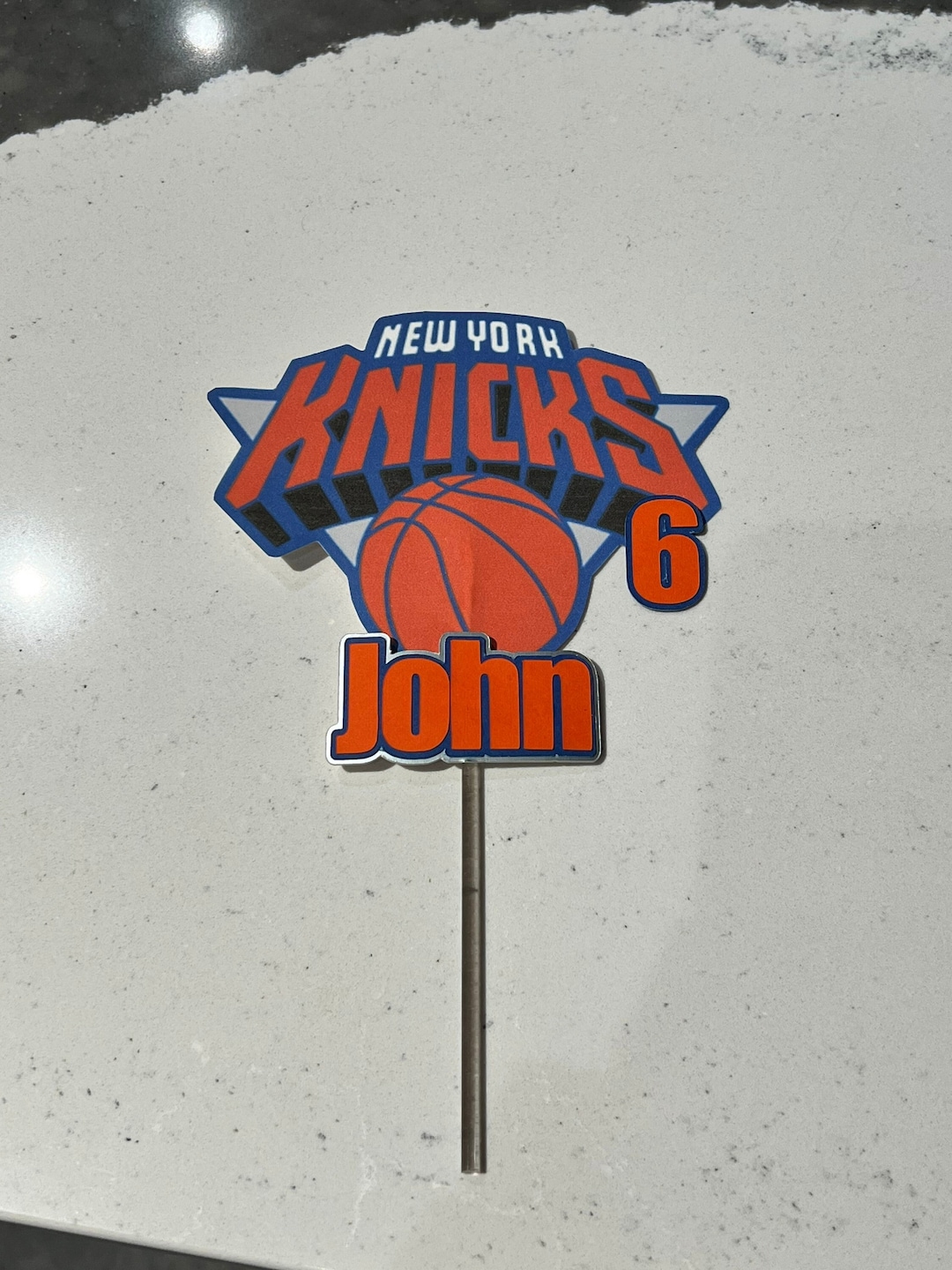 New York Knicks Cake Topper Etsy