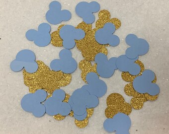 Mickey Mouse Party Confeti/Azul/Oro Mickey Mouse Confetti