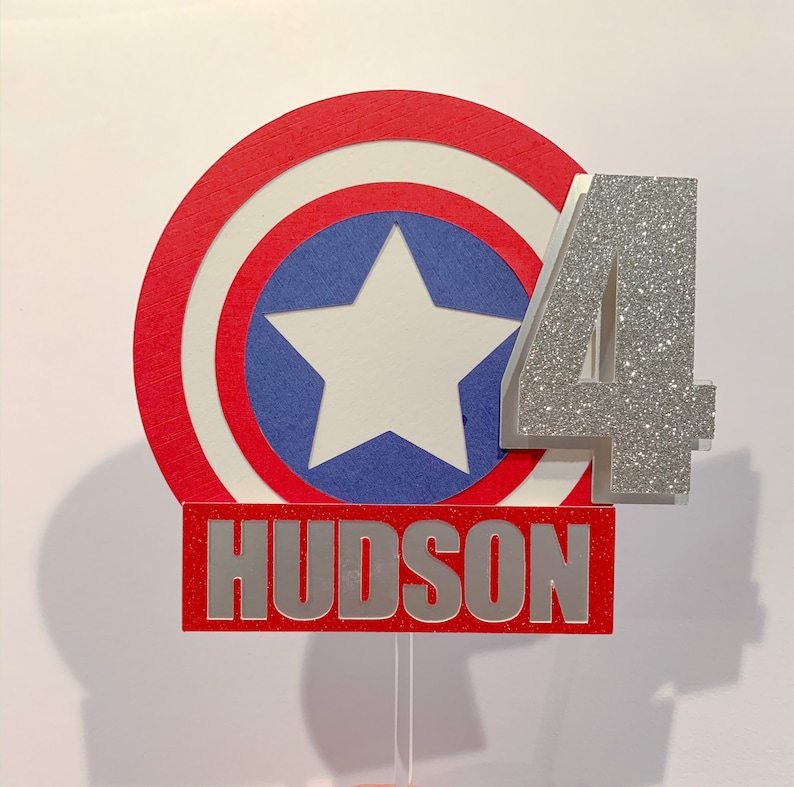 captain america tree topper