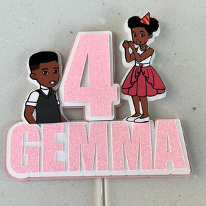 Gracie’s Corner cake topper