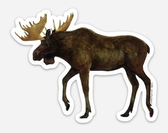 Moose sticker Large