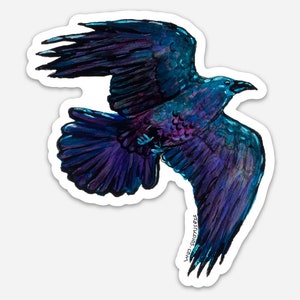 Raven Sticker