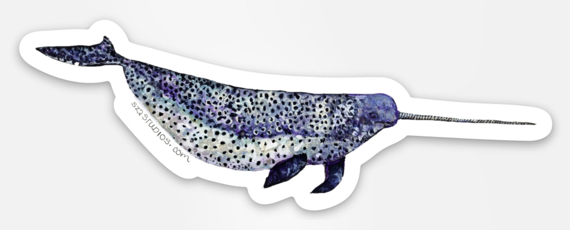 Norwhal Sticker - Etsy