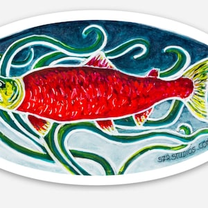 Sockeye Salmon sticker