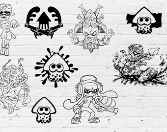 Squid Sisters Etsy