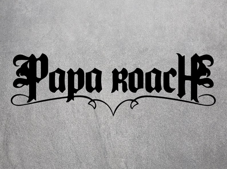 Papa Roach SVG Rock Band SVG Great for using with | Etsy