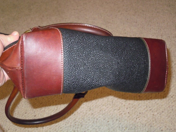 Vintage Mulberry Scotch Grain Leather Handbag Bra… - image 9