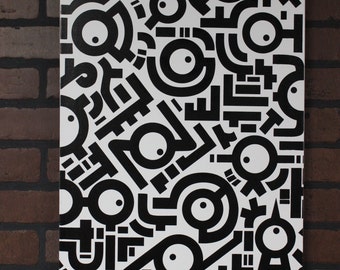 Rawry Pohly By Rawryandpohly On Etsy - hand painted 16 x 20 canvas
