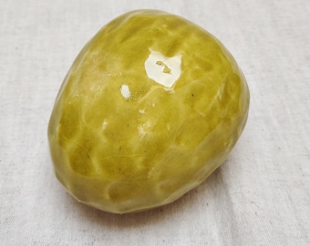 ceramic chirimoya or sugar apple handmade in Spain