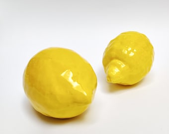 Ceramic Lemon handmade in Spain