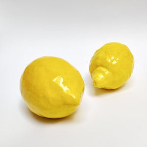 Ceramic Lemon handmade in Spain