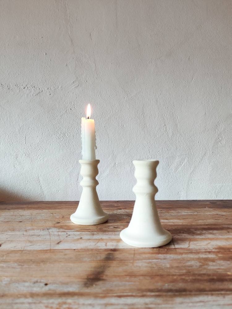 White candle sticks discount