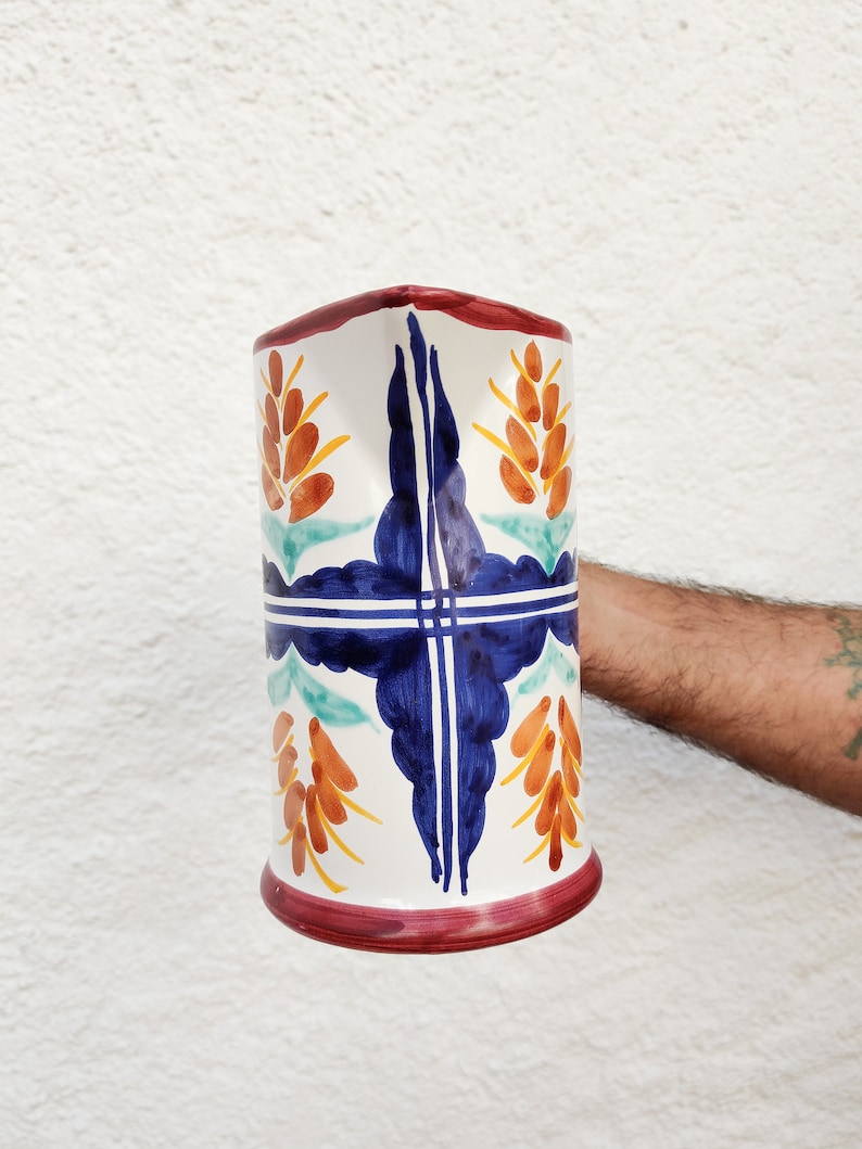 Ceramic sangria pitcher handmade in Spain image 4