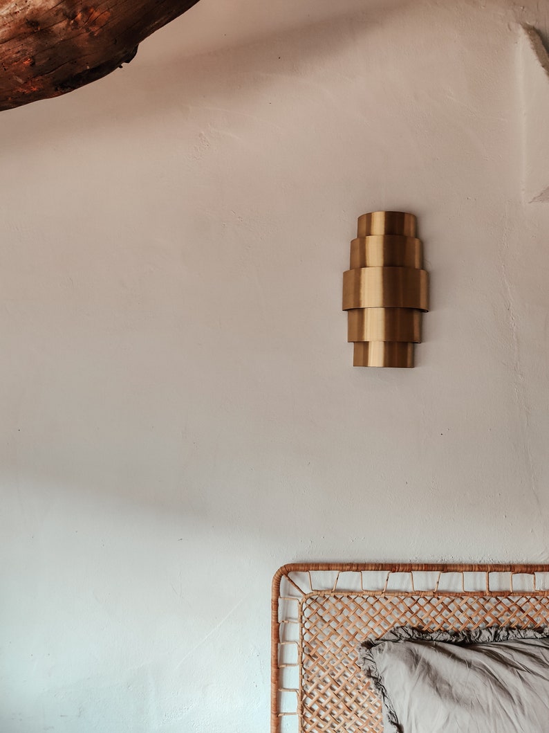 Moroccan modern Statement Wall Sconce image 3