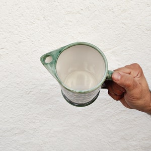 Ceramic sangria pitcher handmade in Spain image 3