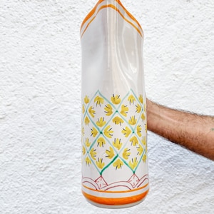 Serving ceramic pitcher handmade in Spain image 8