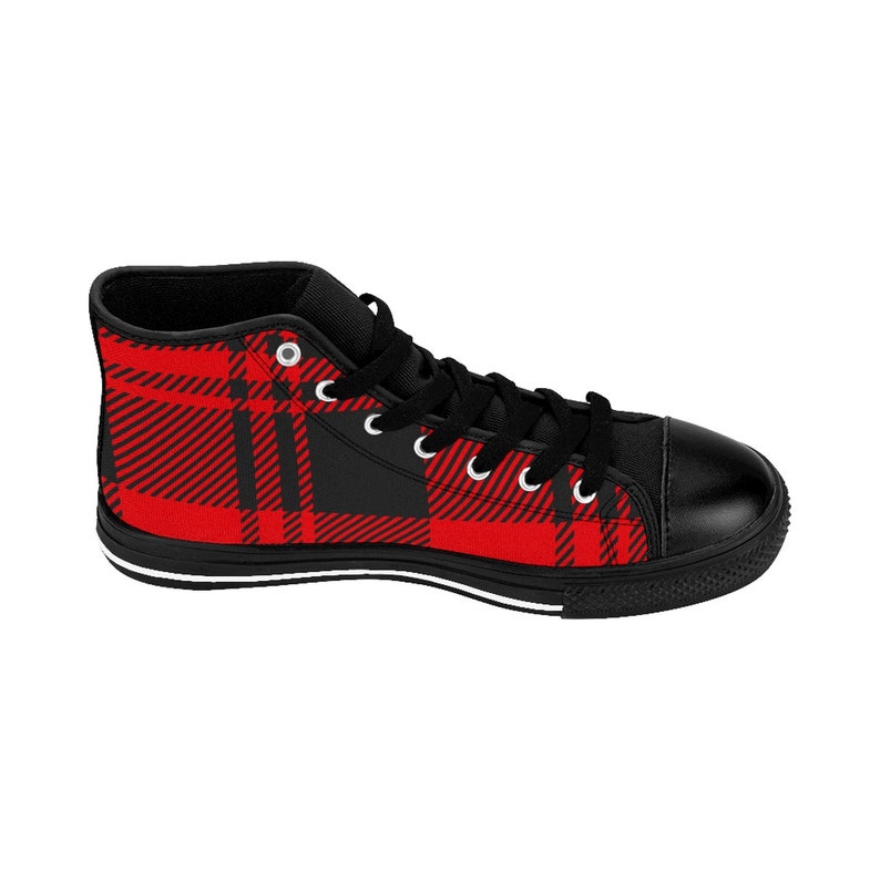 Maasai Print WomenS HighTop Sneakers Rlw2064