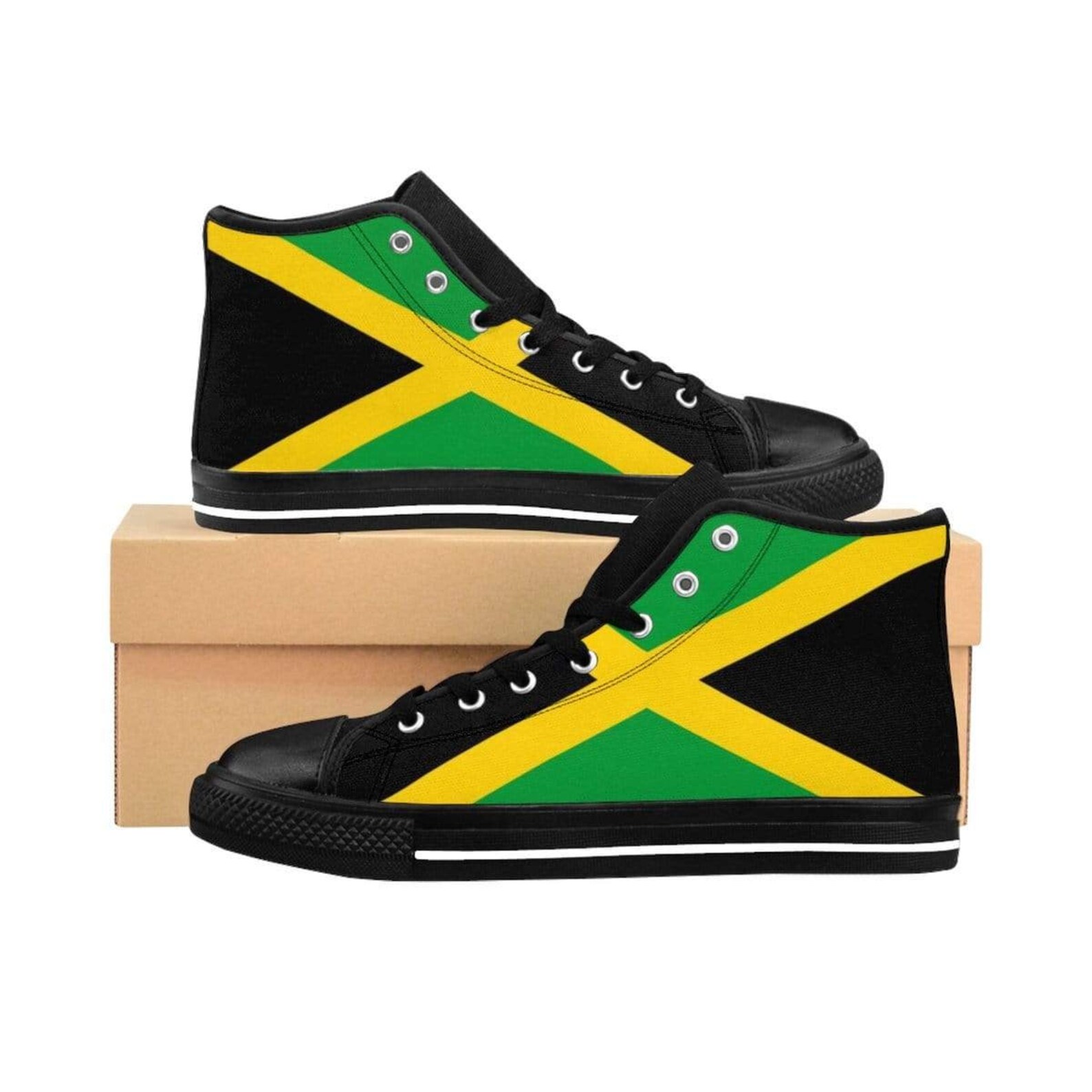 jamaican flag sneakers