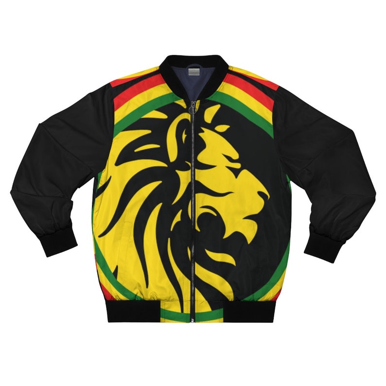Men/'s Lion of judah Bomber Jacket RLW283