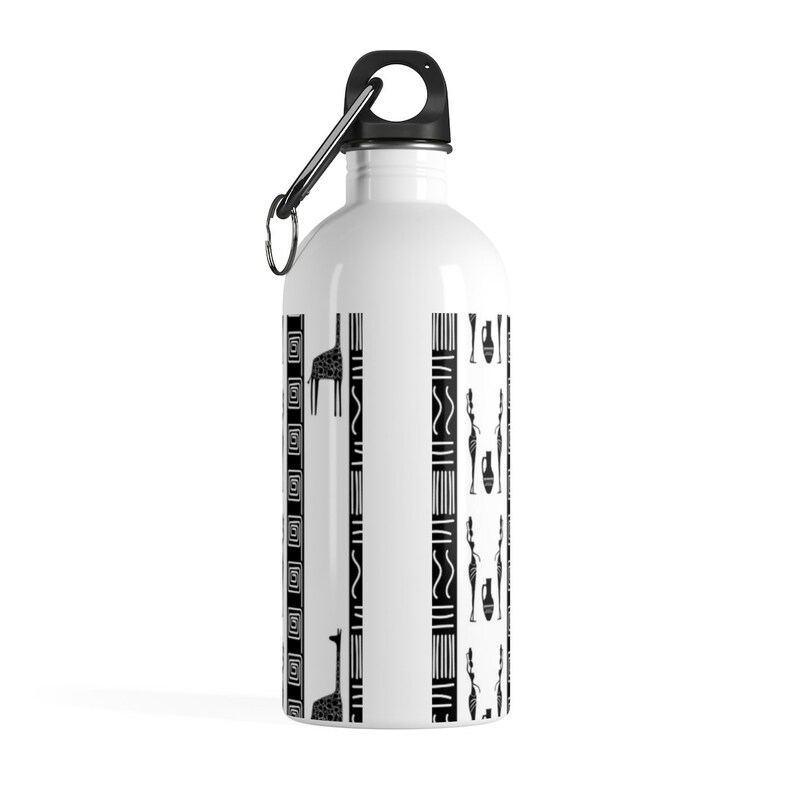 African Print Stainless Steel Water Bottle Rlw2312