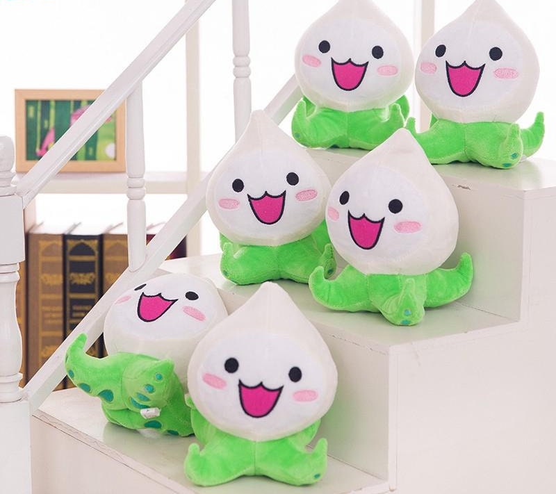 green onion plush
