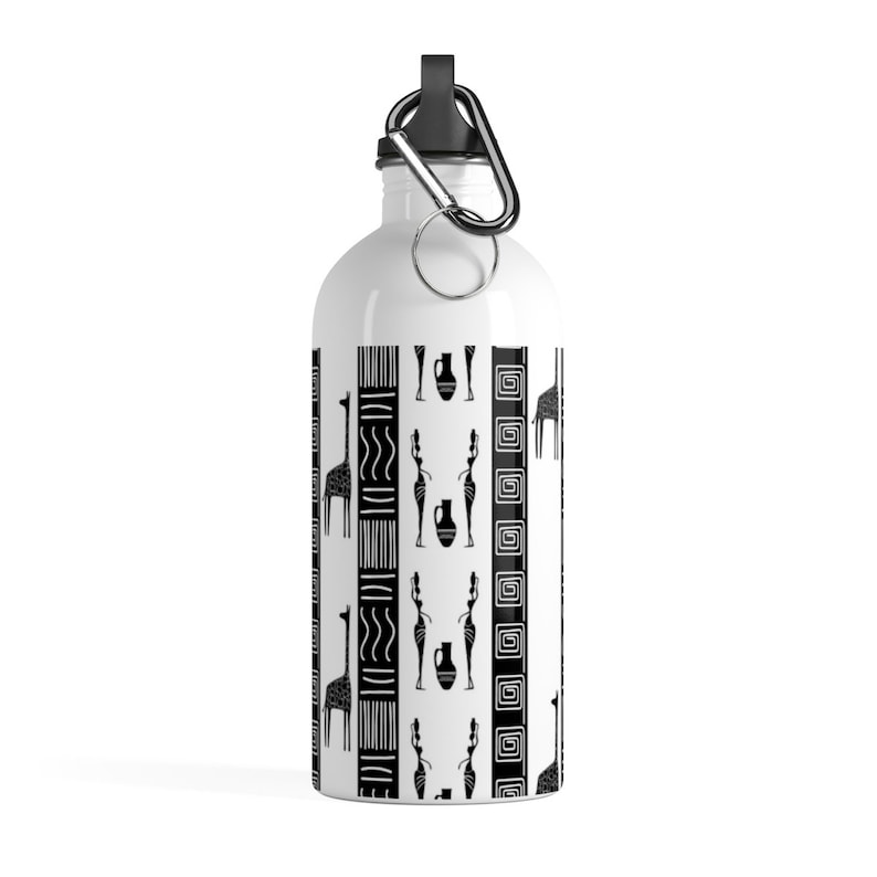 African Print Stainless Steel Water Bottle Rlw2312