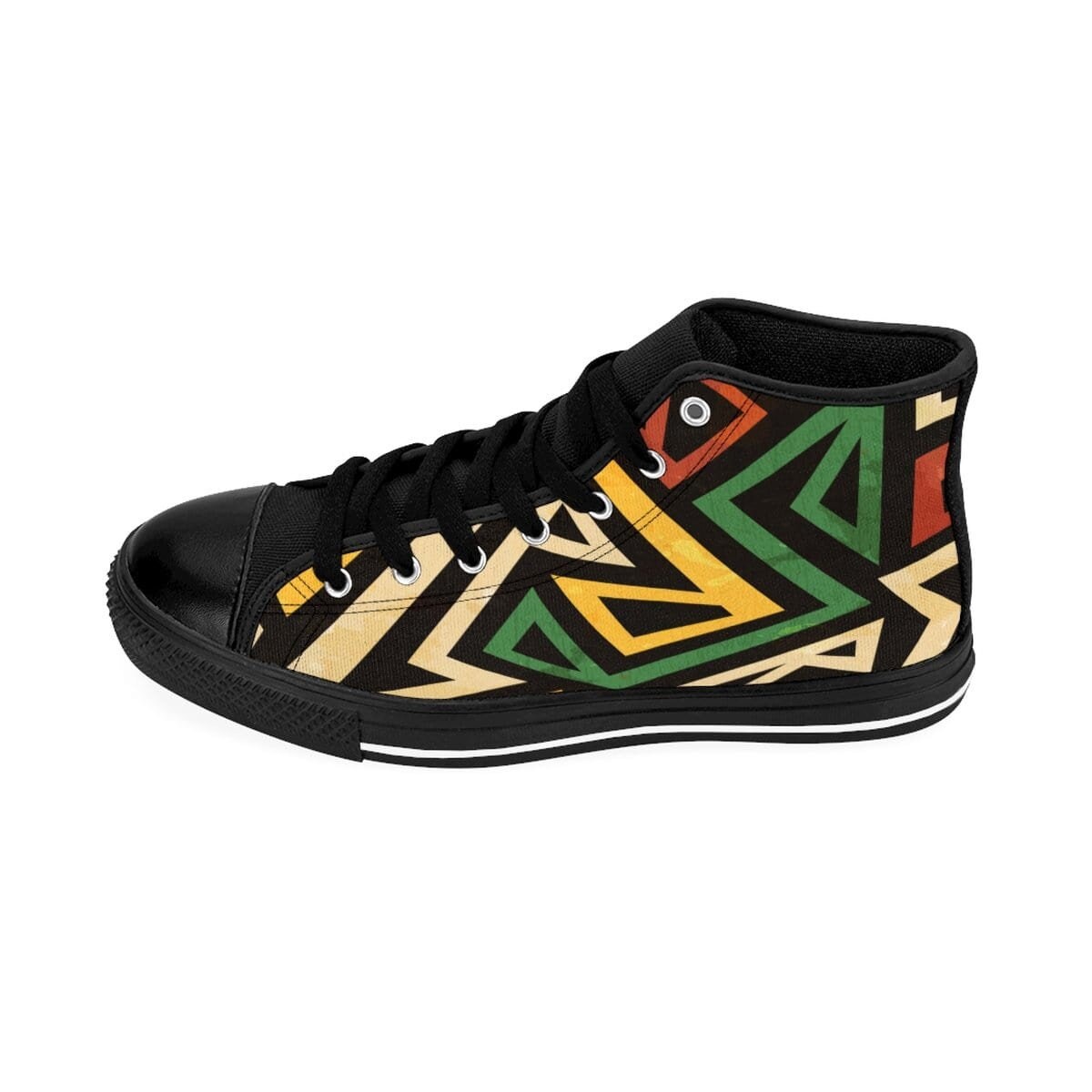 Afrikaanse Print Heren HighTop Sneakers Rlw1789 Schoenen Meisjesschoenen Sneakers & Sportschoenen 